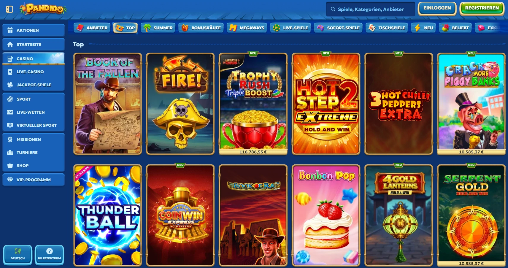 Vorteile und Nachteile im Überblick — Pandido Casino